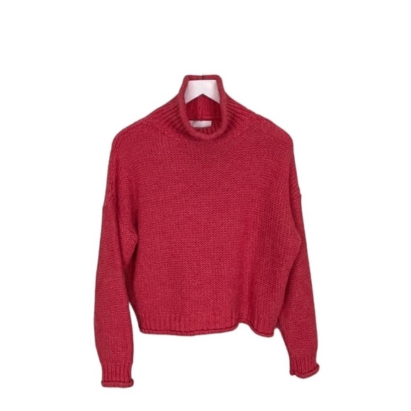 ANTHROPOLOGIE Lottie Turtleneck Wool Alpaca Sweater Size XS - Picture 2 of 9